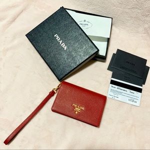 🚫SOLD🚫Prada Card Holder/Case